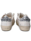 Soul Star Glitter Tab Low Top Sneakers White - GOLDEN GOOSE - BALAAN 5