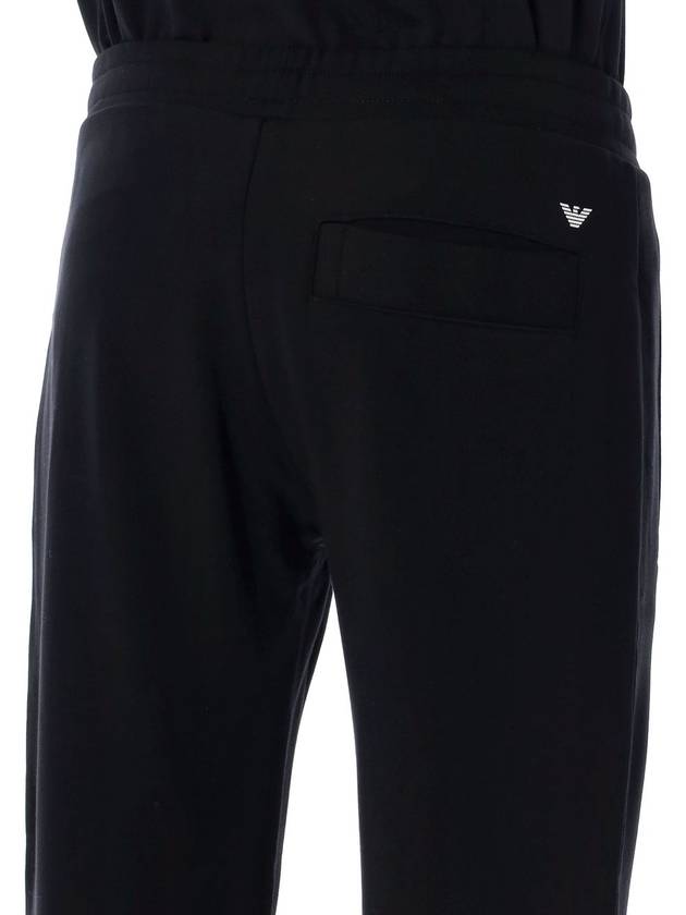 Men s Logo Track Pants Black - EMPORIO ARMANI - BALAAN 4