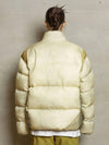 Reversible down jacket light yellow - UNALLOYED - BALAAN 4