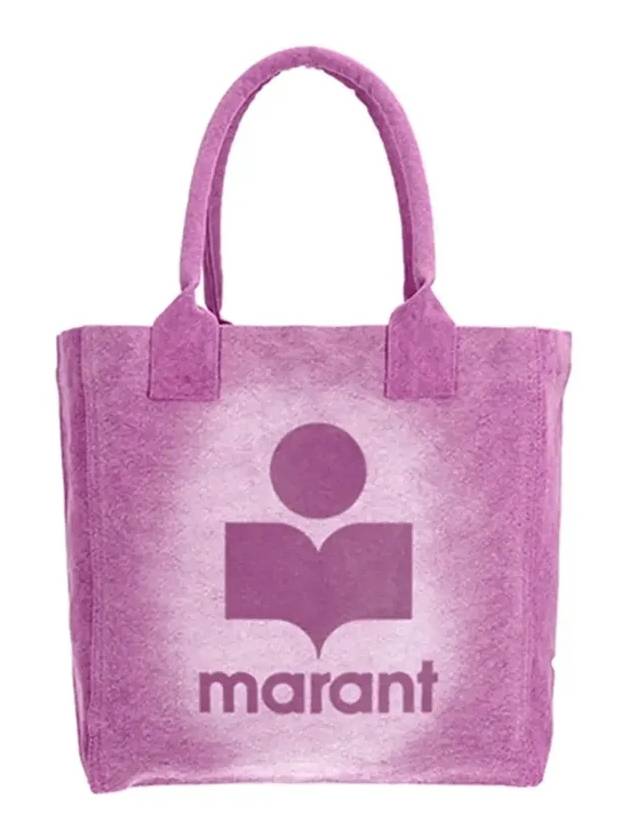 Yenky Small Cotton Tote Bag Pink - ISABEL MARANT - BALAAN 5