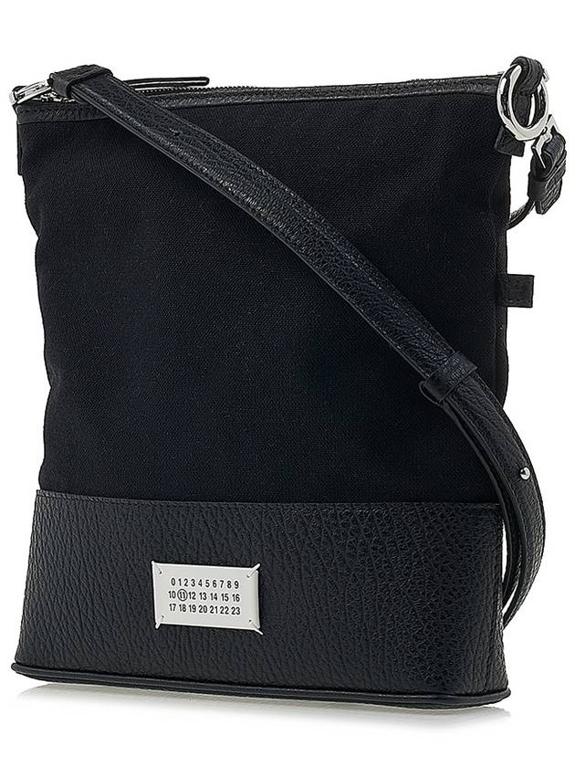 Small 5AC Hobo Cross Bag Black - MAISON MARGIELA - BALAAN 3