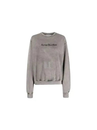 Logo Print Sweatshirt Faded Grey - ACNE STUDIOS - BALAAN 2