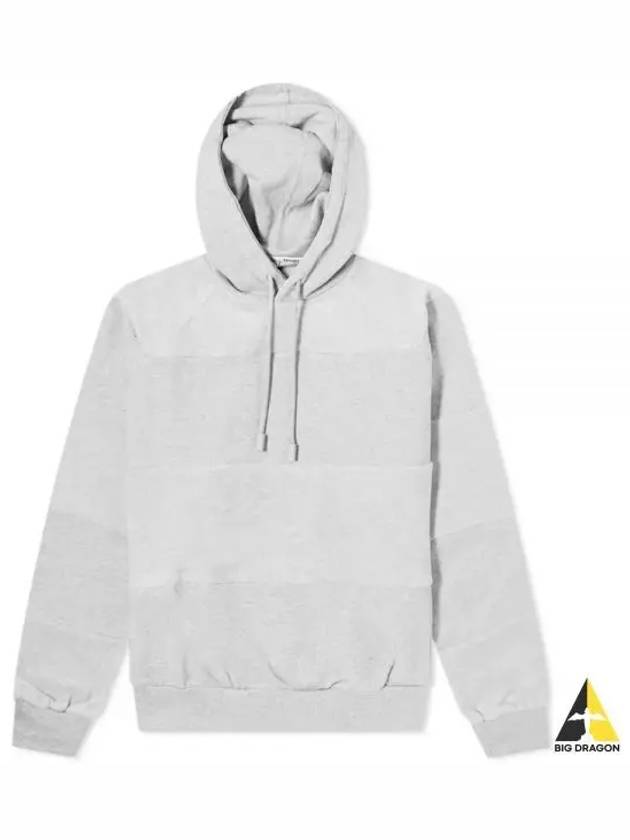 Bold line hooded sweatshirt melange gray MRTWXTOP002 COT029 - SUNNEI - BALAAN 1