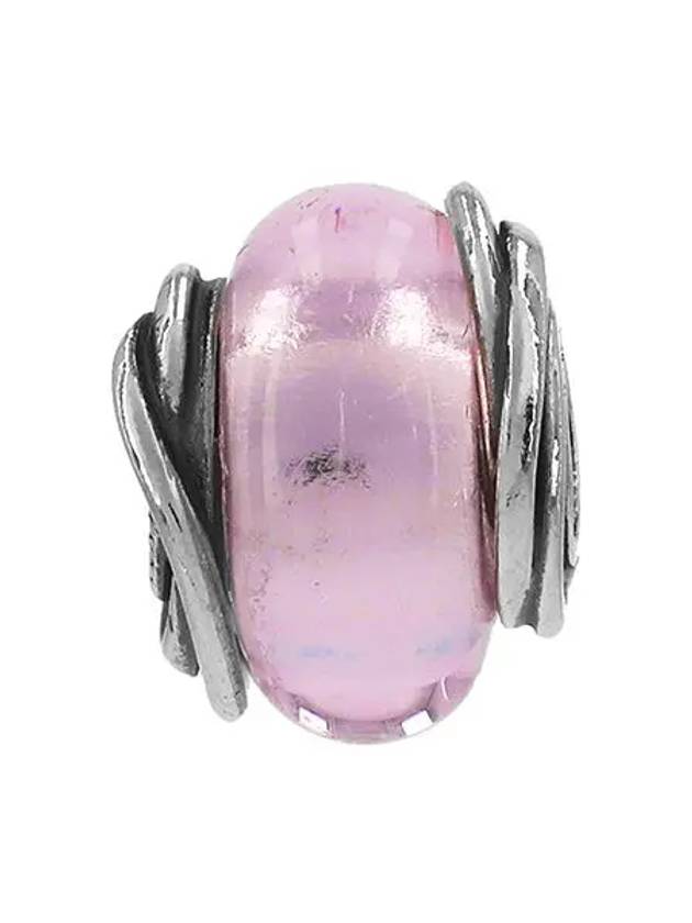 793241C00 Pink Encircled Murano Glass Charm Pendant - PANDORA - BALAAN 1