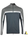 Men's Jarvis Mid Layer Logo Jacket Gray - J.LINDEBERG - BALAAN 2