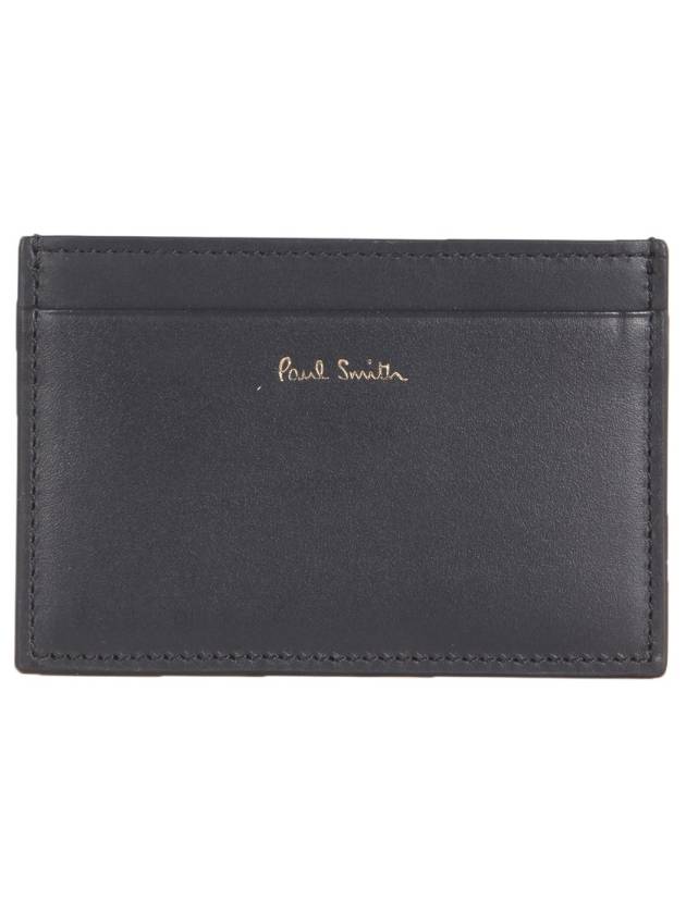 Signature Stripe Card Wallet Black - PAUL SMITH - BALAAN 3