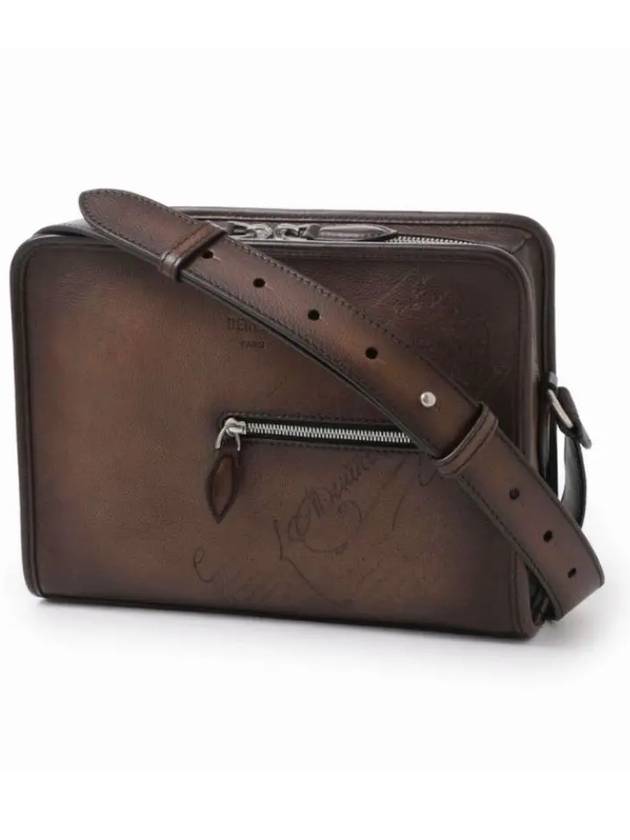 M244512 MM5 Scritto Cross Bag Brown Berluti - BERLUTI - BALAAN 5