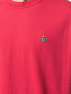 ORB Logo Classic Short Sleeve T-Shirt Red - VIVIENNE WESTWOOD - BALAAN 3