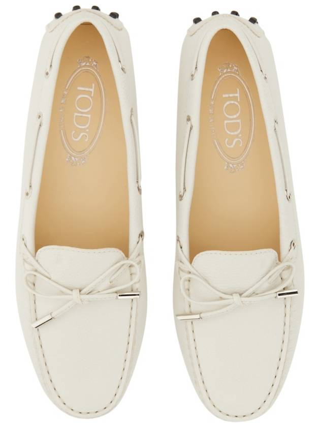 Women's Gommino Driving Shoes White - TOD'S - BALAAN 6