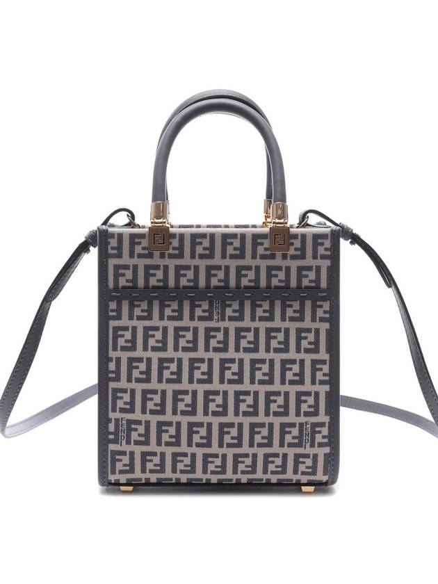 Mini Sunshine Hand Tote Bag Grey - FENDI - BALAAN 3