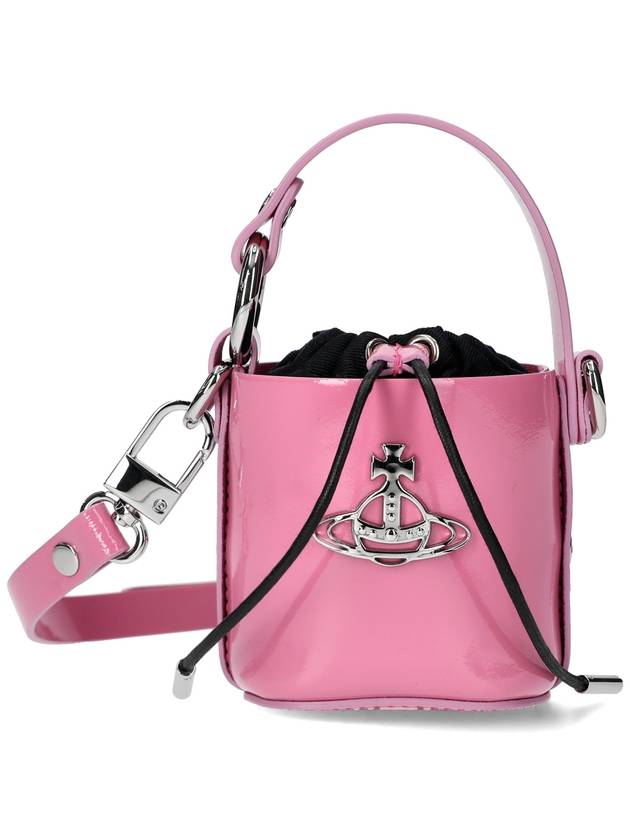 Daisy High Shine Mini Bucket Bag Pink - VIVIENNE WESTWOOD - BALAAN 2