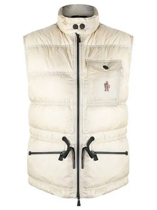 23FW 1A00013 595B1 081 Aroles Women’s Padded Vest Ivory 1003443 - MONCLER - BALAAN 1