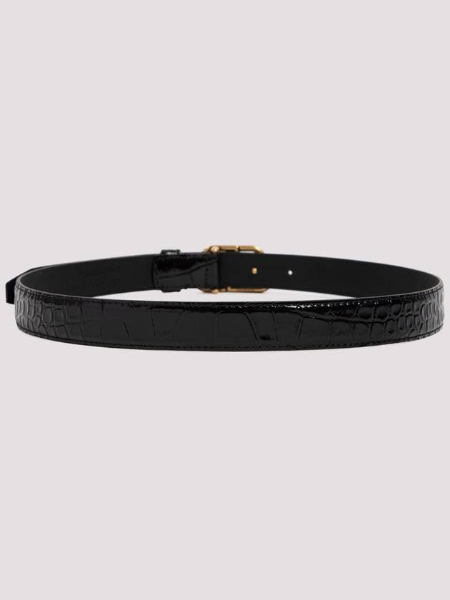 BALENCIAGA BB THIN BELT  2.5CM - BALENCIAGA - BALAAN 4