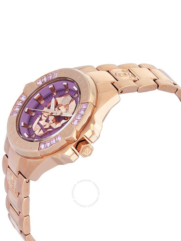 Philipp Plein The Skull Quartz Crystal Lilac Dial Unisex Watch PWNAA0822 - PHILIPP PLEIN - BALAAN 2