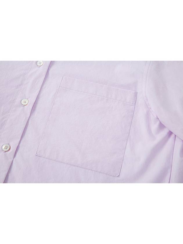 Cotton Crop Shirt LavenderC3WBL71LA - CALLAITE - BALAAN 5