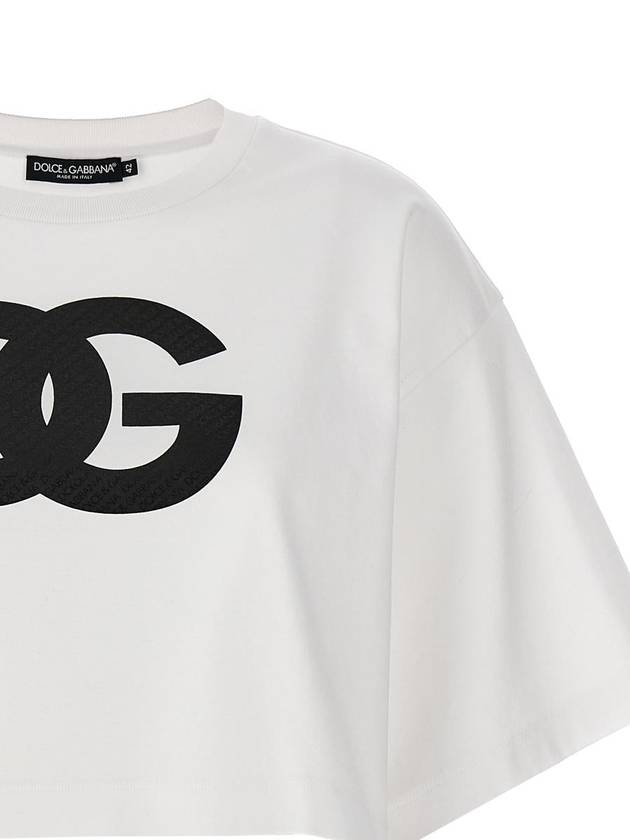 long sleeve t-shirt F8U81TGDB6QW0800 WHITE - DOLCE&GABBANA - BALAAN 4