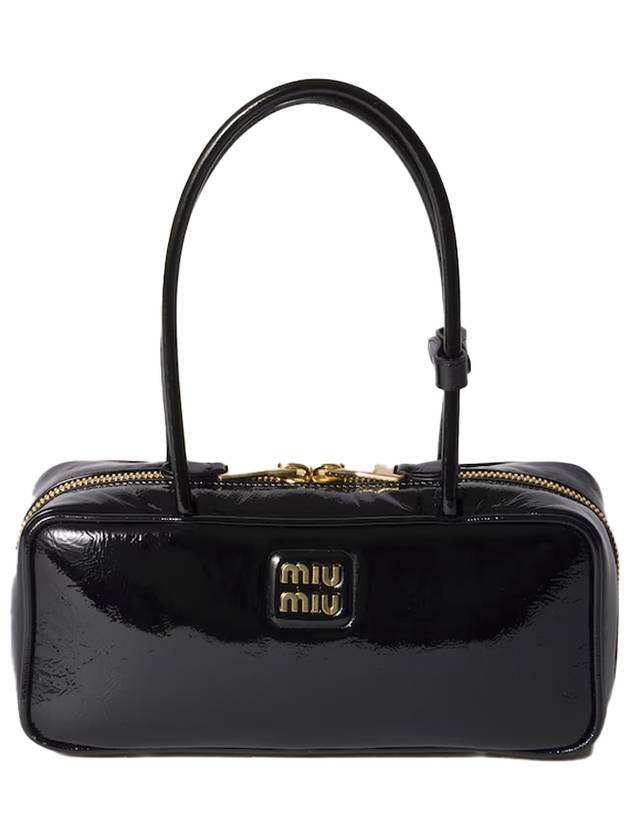 Beau naplak patent leather bag - MIU MIU - BALAAN 1