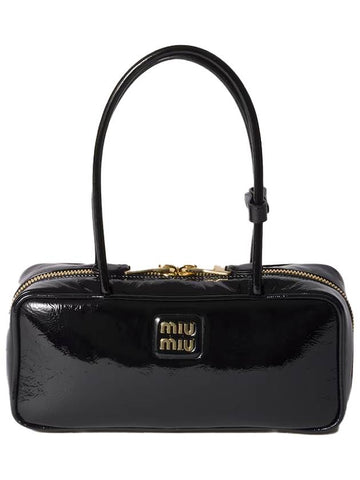 Beau naplak patent leather bag - MIU MIU - BALAAN 1