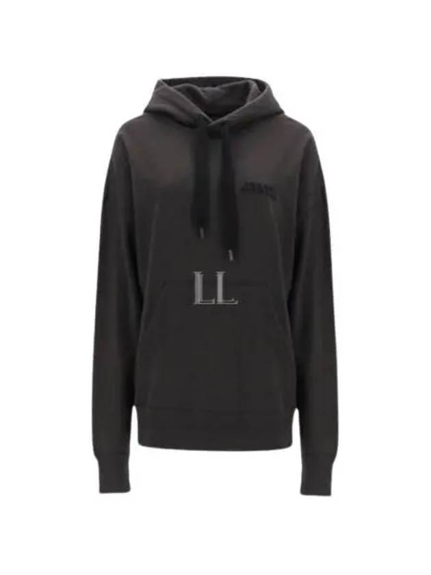 Isabel Marant Scott Logo Hoodie Top Fade Black - ISABEL MARANT - BALAAN 2