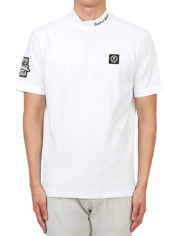 Golf Wear Men s Short Sleeve T Shirt MLM 3B AA07 WHITE - MARK & LONA - BALAAN 1