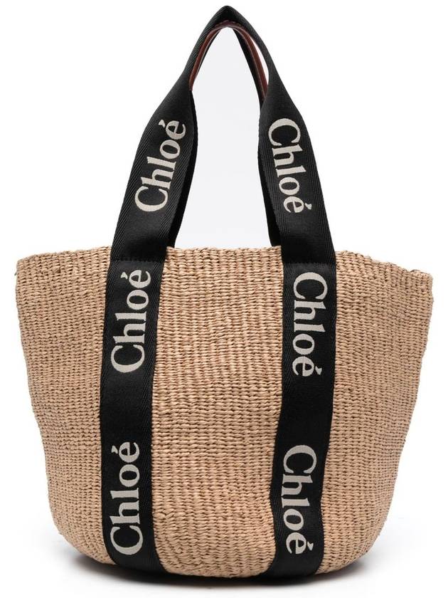 Woody Large Basket Tote Bag Beige - CHLOE - BALAAN 2