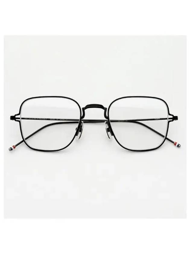 Sunglasses TBX116 A 03 BLACK IRON W CLEAR - THOM BROWNE - BALAAN 2