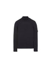 Men's Logo Patch Turtleneck Steel Grey Melange - STONE ISLAND - BALAAN 1