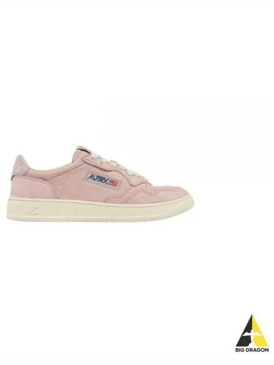 Medalist Goatskin Low Tab Sneakers Pink - AUTRY - BALAAN 2