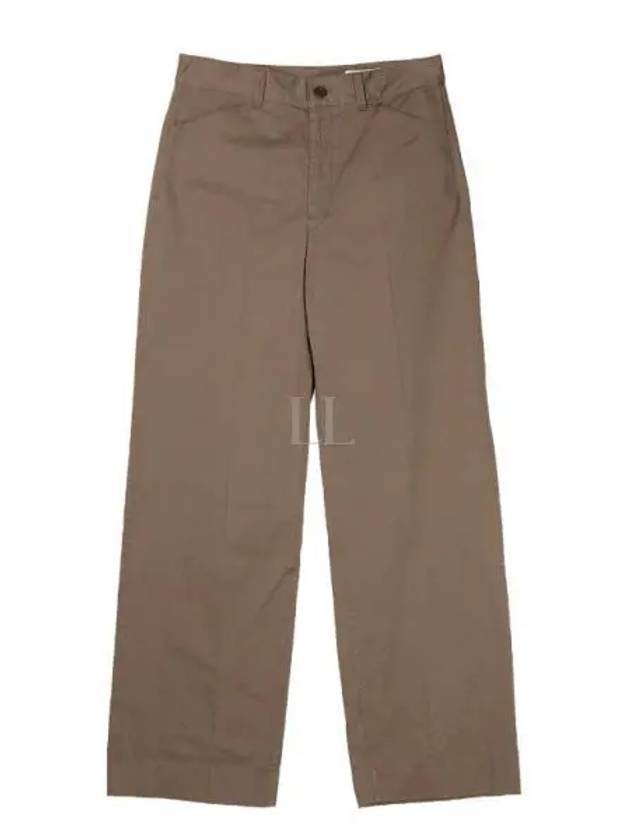 Chino Straight Pants Brown - LEMAIRE - BALAAN 2