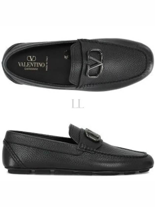 V logo signature men s driving shoes S0G30BNT 0NO - VALENTINO - BALAAN 1