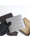 Intrecciato leather wallet gray - BOTTEGA VENETA - BALAAN 3