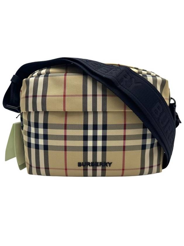 Men's Imprint Nylon Shoulder Cross Bag - BURBERRY - BALAAN 2