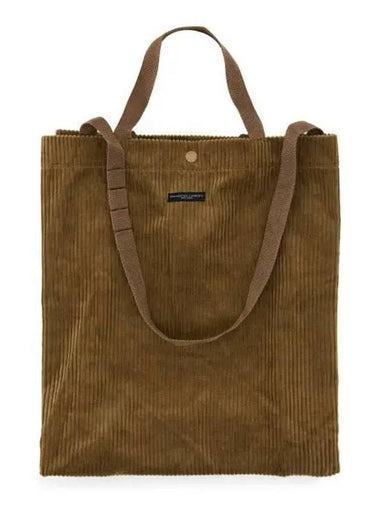 Carry All Tote B Khaki Cotton 4 5W Corduroy 23F1H015 NQ376 SD016 Bag - ENGINEERED GARMENTS - BALAAN 1