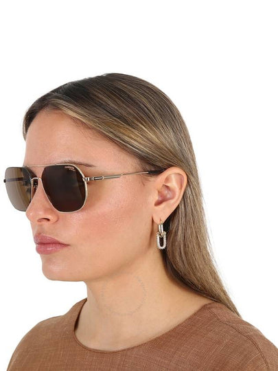 Carrera Brown Pilot Unisex Sunglasses CARRERA 1035/GS 0J5G/70 58 - CARRERA - BALAAN 2