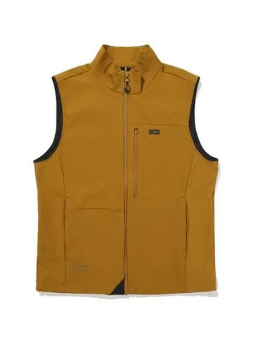 K2 KTR Rock Soft Shell Vest Dark Mustard KMU24611Y8 - KATE - BALAAN 1