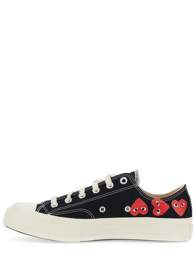 Heart Logo Chuck Taylor All Star Low Top Sneakers Black - COMME DES GARCONS PLAY - BALAAN 7