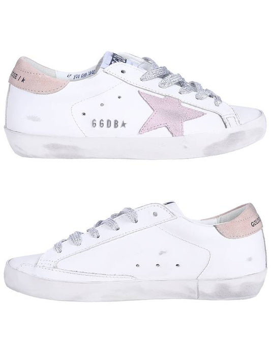 Superstar Low Top Sneakers White Pink - GOLDEN GOOSE - BALAAN 2