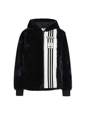 Original Adibreak Fur Jacket Black - ADIDAS - BALAAN 1