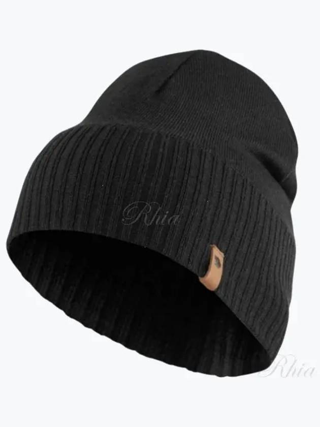 Merino Light Hat Black 78013 550 - FJALL RAVEN - BALAAN 1