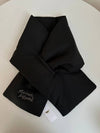 Padded muffler scarf NM06202WQ4035 black ONE SIZE - MAISON KITSUNE - BALAAN 4