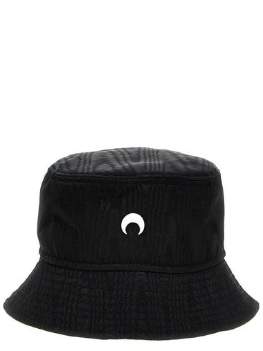 Marine Serre Logo Embroidery Bucket Hat - MARINE SERRE - BALAAN 1