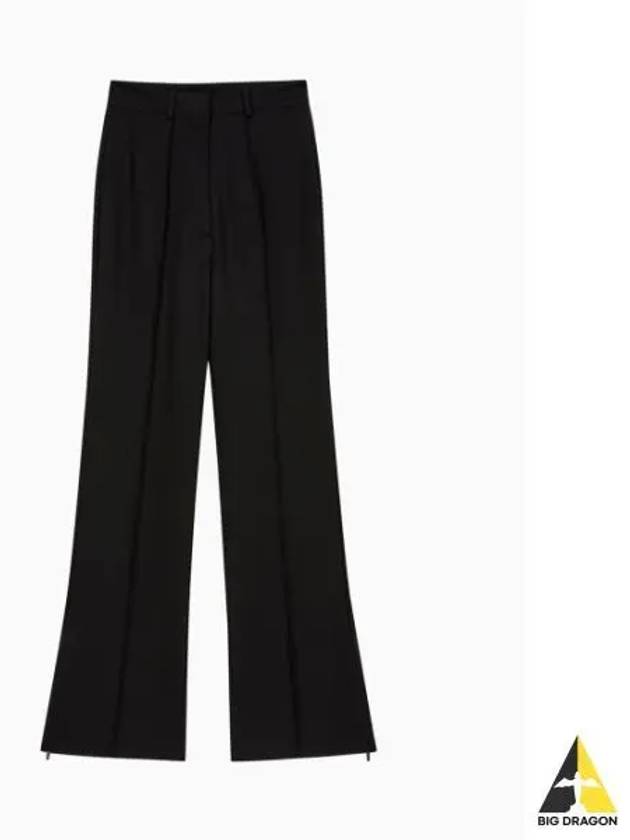 JEANS Women s High Rise Flare Milano Pants Black J224581BEH - CALVIN KLEIN - BALAAN 1