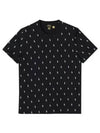 All Over Pony Pajama Short Sleeves T Shirt Black - POLO RALPH LAUREN - BALAAN 2