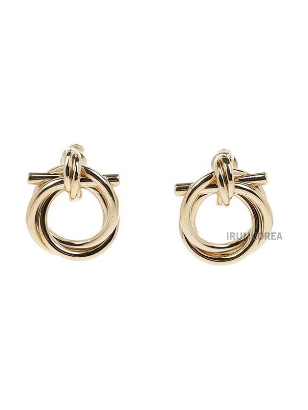 Ferragamo Women s Gancini Earrings 76 0549 ORO GIOVE 0751618 - SALVATORE FERRAGAMO - BALAAN 1