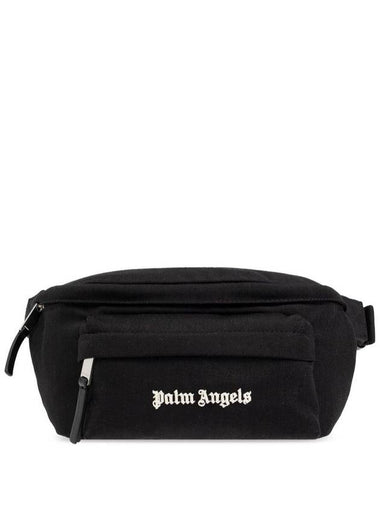 Palm Angels Cordura Classic Logo Fannypack Belt Bag - PALM ANGELS - BALAAN 1