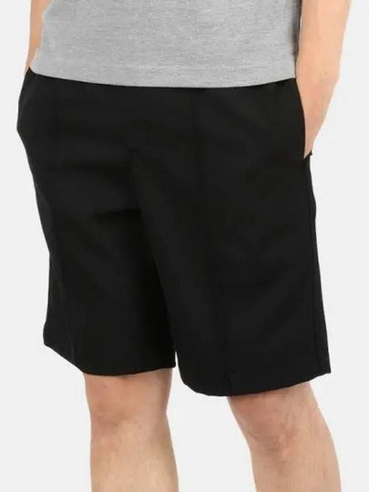 Men's Banding Bermuda Shorts Black - AMI - BALAAN 2