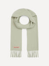 Wool Fringe Muffler Light Green - ACNE STUDIOS - BALAAN 5