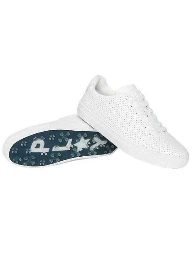 Women's Perforated Spike Shoes White - G/FORE - BALAAN 2