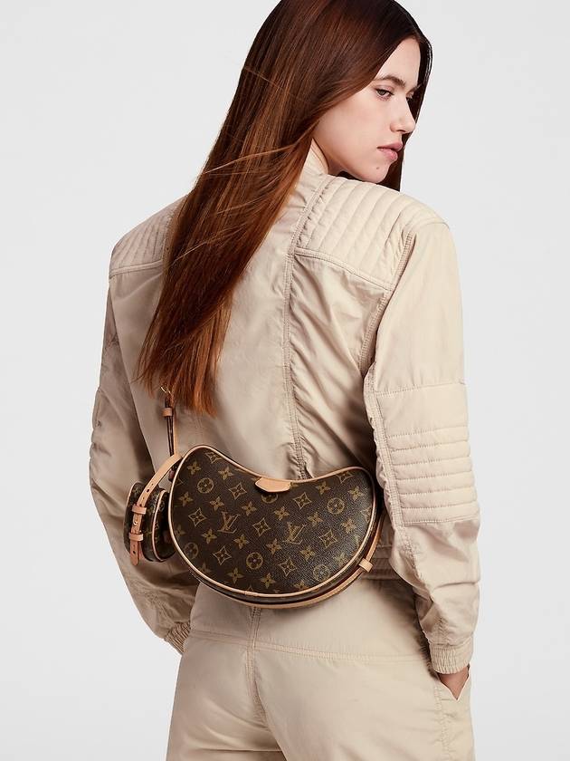 Croissant MM Shoulder Bag Brown - LOUIS VUITTON - BALAAN 6