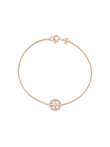 Miller Pave Chain Bracelet Rose - TORY BURCH - BALAAN 1